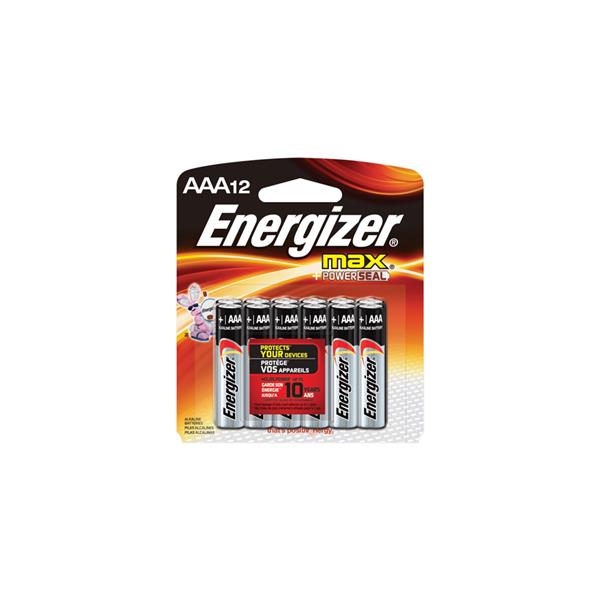 Batteri Energizer MAX AAA 12P