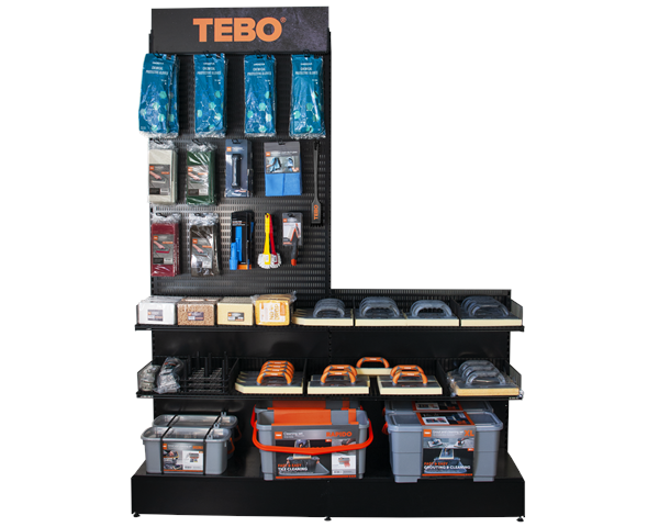 Exponering: Rengöringsverktyg Tebo
